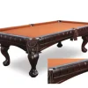 The Kruger Billiard Table with Ball and Claw Legs