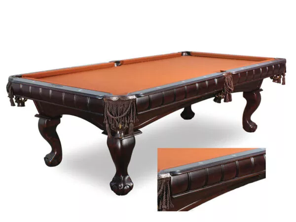The Kruger Billiard Table with Ball and Claw Legs