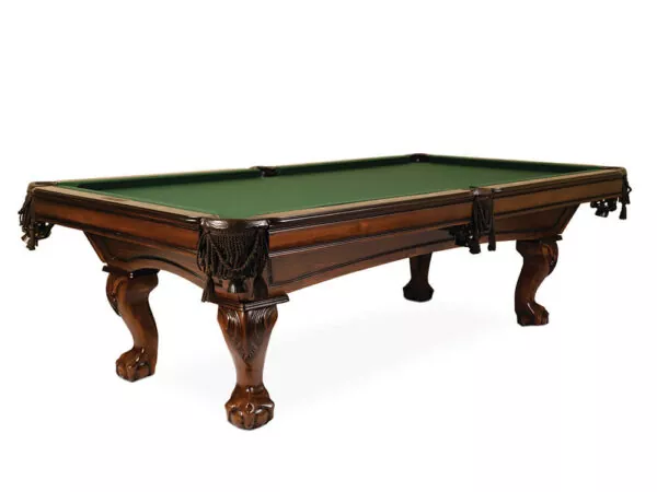 The Monroe Billiard Table with Green Felt