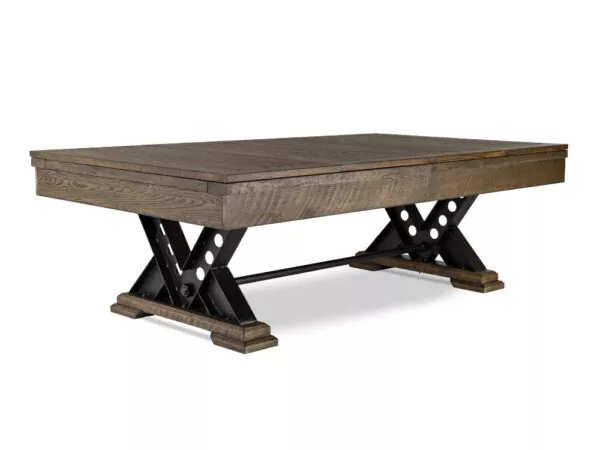 The Vienna Dining Billiard Table with dining top available at Beck's Billiards